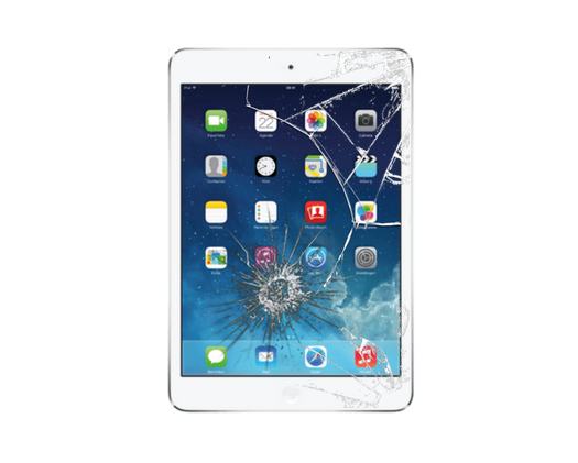 iPad Mini 2 Cracked Glass Screen Replacement